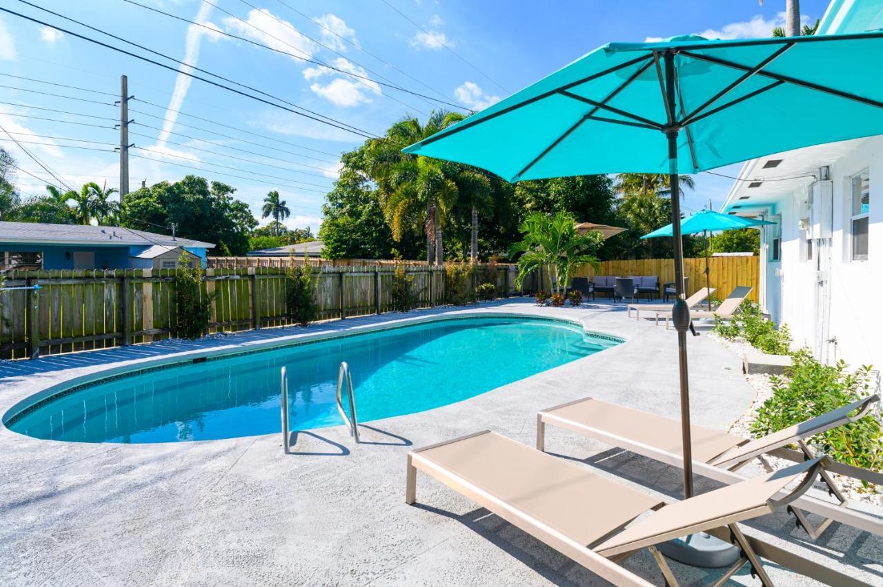Luxury Casa 4 Bedrooms With Pool & Game Room 15 Mins To Ocean Fort Lauderdale Exterior foto