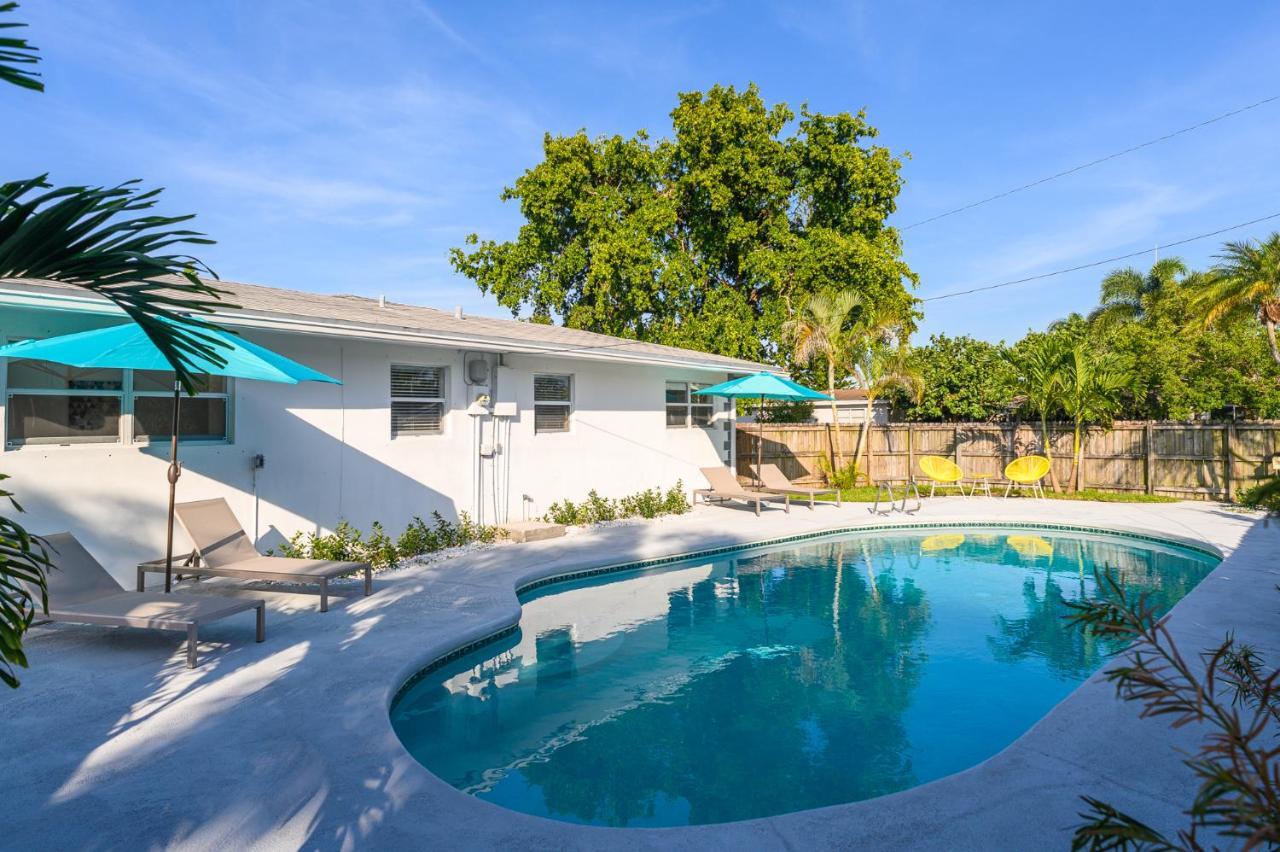Luxury Casa 4 Bedrooms With Pool & Game Room 15 Mins To Ocean Fort Lauderdale Exterior foto
